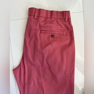 Brooks Brothers Clark Straight-Fit Advantage Chino® Pants Dark Pink 36/32 NWOT